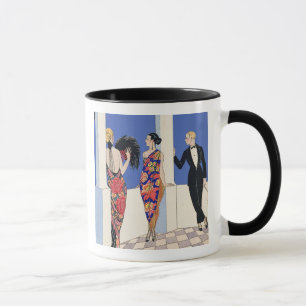 The Taste of Shawls, 1922 (pochoir print) Mug