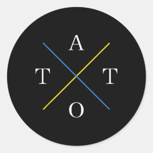 The Tato - Ukrainian Dad From Ukraine 1  Classic Round Sticker