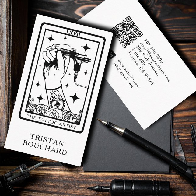 The Tattoo Artist Tarot Business Card (Creator Uploaded)