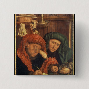 The Tax Collectors, 1550 15 Cm Square Badge