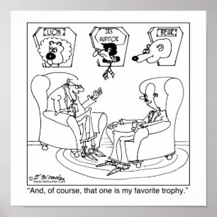 The Taxidermist & The IRS Poster