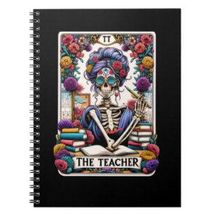 The Teacher Tarot Card Notebook Collection