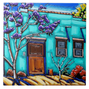 The Teal Green Tucson Barrio Tile