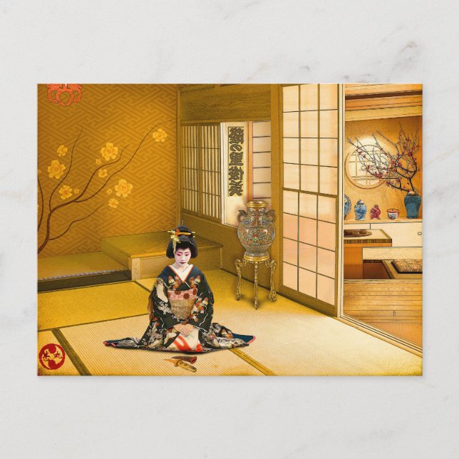 The Tears of Madama Butterfly Postcard (Front)