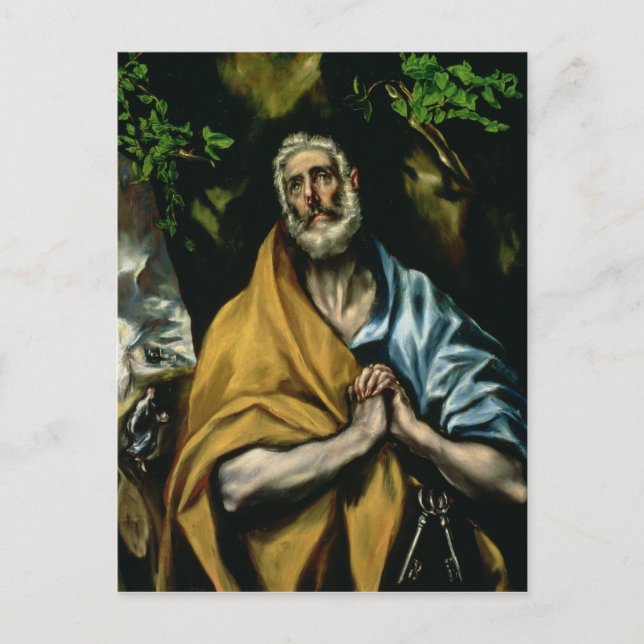 The Tears of St Peter, late 1580s Postcard (Front)