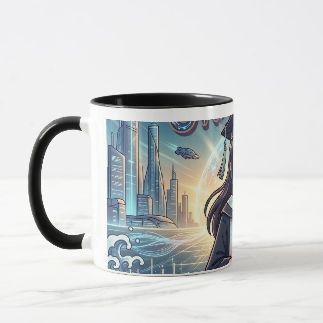 The "Tech-Savvy" Student (Focus on Innovation) Mug (Left)