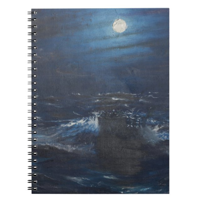 The Tell tale Moon Notebook (Front)