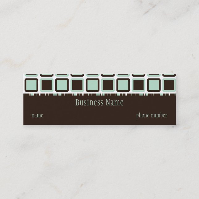 The Telly Skinny Business Card (Front)