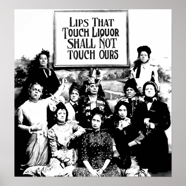 THE TEMPERANCE LEAGUE 1920 POSTER (Front)