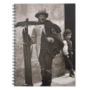 The Temperance Sweep, 1876-77 (woodburytype) Notebook