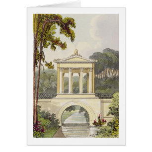 The Temple Bridge, from Ackermann's 'Repository of