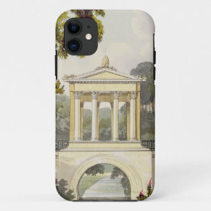 The Temple Bridge, from Ackermann's 'Repository of iPhone 11 Case
