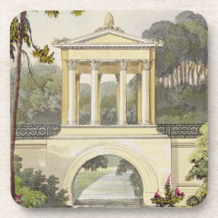 The Temple Bridge, from Ackermann's 'Repository of Coaster
