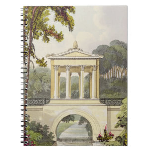 The Temple Bridge, from Ackermann's 'Repository of Notebook