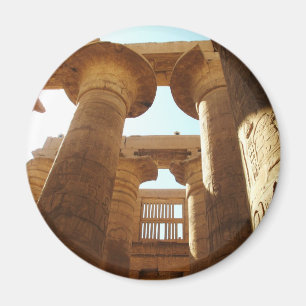 The Temple Complex of Karnak in Thebes, Egypt Magnet
