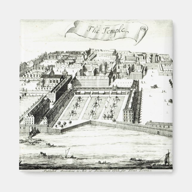 The Temple Magnet (Front)