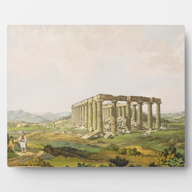 The Temple of Apollo Epicurius, plate 25 from Part Plaque (Front)