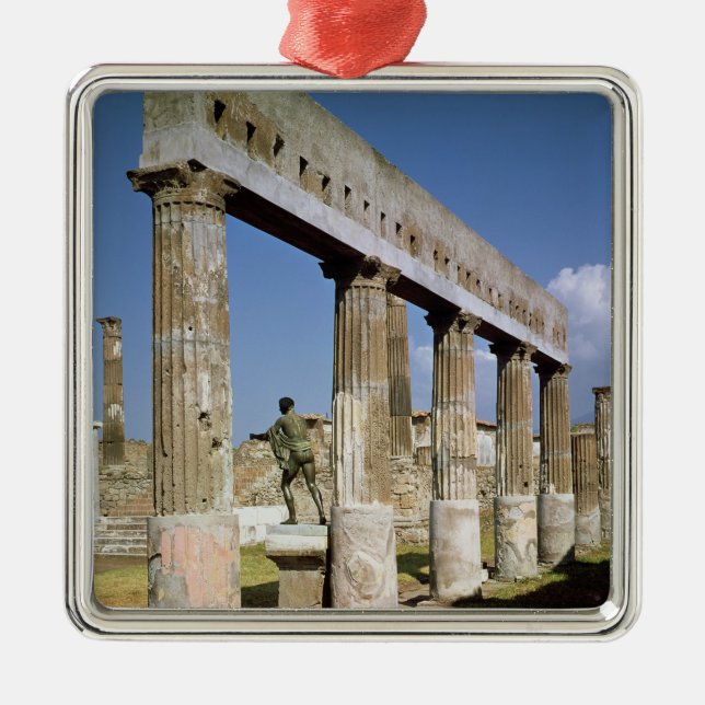 The Temple of Apollo Metal Tree Decoration (Front)