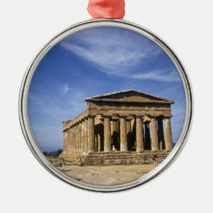 The Temple of Concordia in Agrigento,Italy Metal Tree Decoration