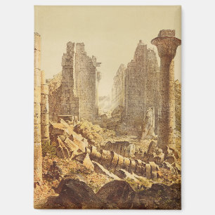 The Temple of Karnak in Egypt Magnet