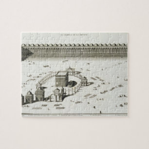 The Temple of Mecca (engraving) Jigsaw Puzzle