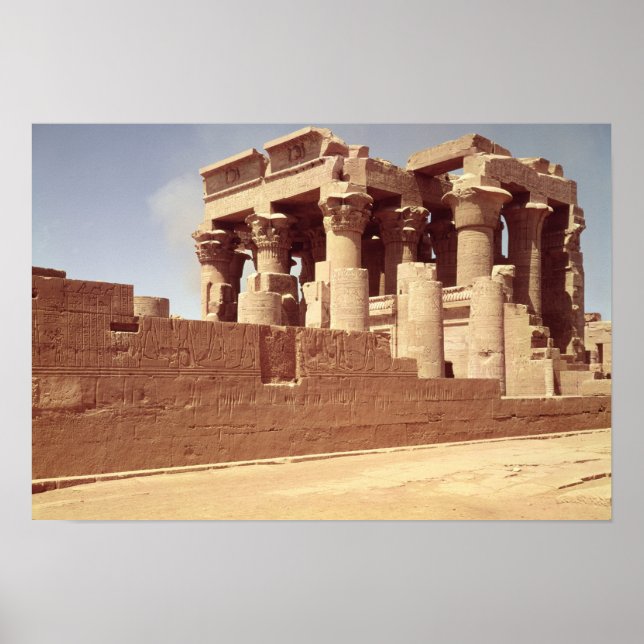 The Temple of Sobek and Haroeris Poster (Front)