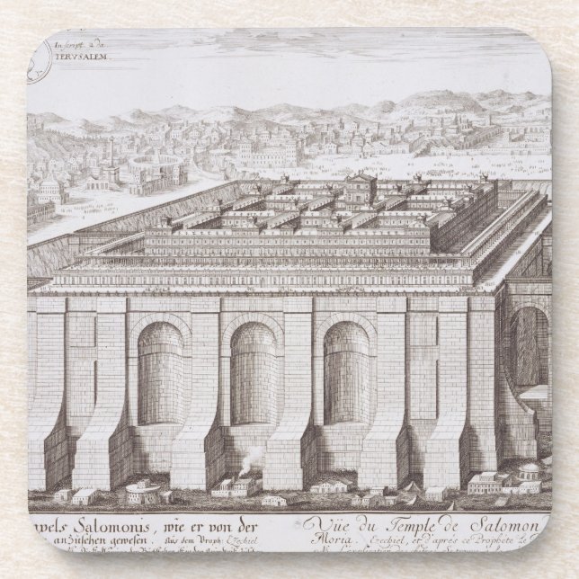 The Temple of Solomon, Jerusalem, from 'Entwurf ei Coaster (Front)
