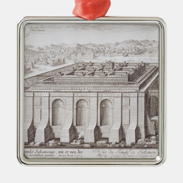 The Temple of Solomon, Jerusalem, from 'Entwurf ei Metal Ornament (Front)