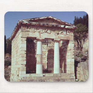 The Temple of the Treasures of the Athenians Mouse Pad