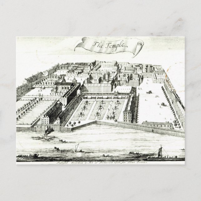 The Temple Postcard (Front)