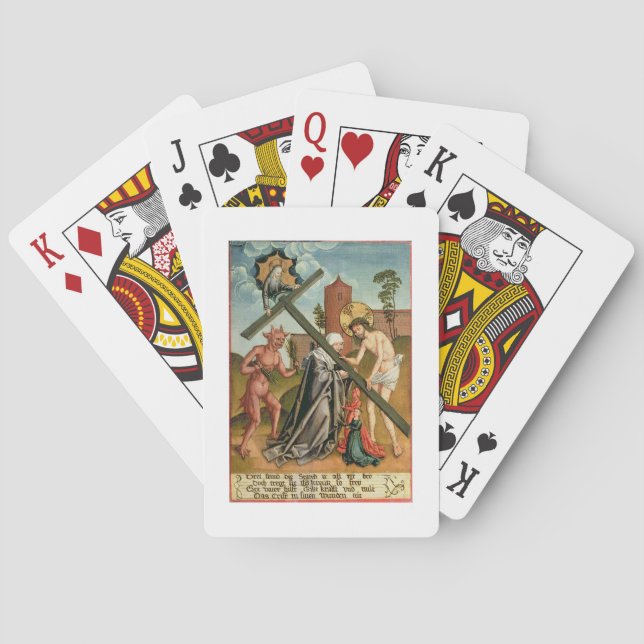 The Temptation of a Saint Playing Cards (Back)