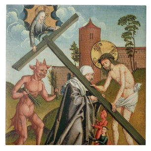 The Temptation of a Saint Tile