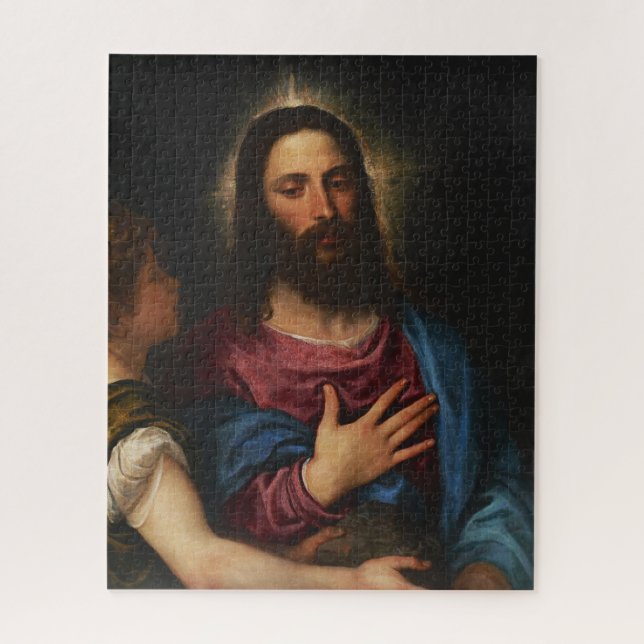 The Temptation of Christ, Titian Jigsaw Puzzle (Vertical)
