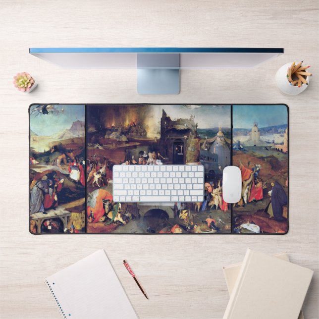 The Temptation of Saint Anthony, Bosch Desk Mat (Office 1)