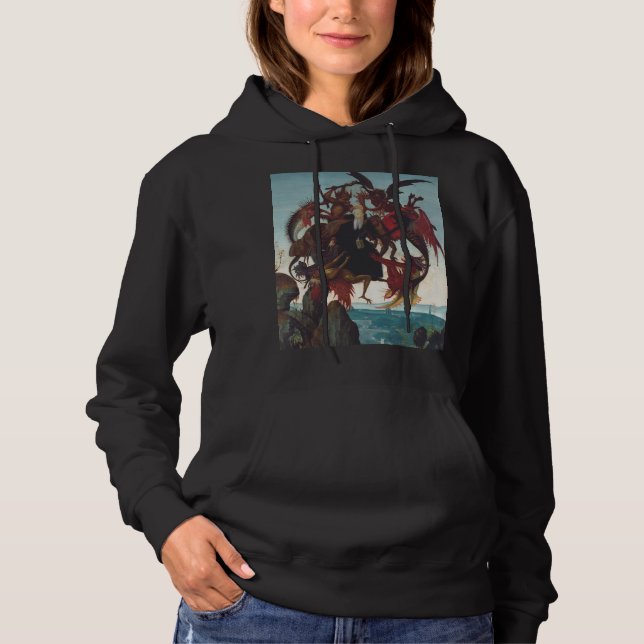 The Temptation of Saint Anthony by Michelangelo Hoodie (Front)