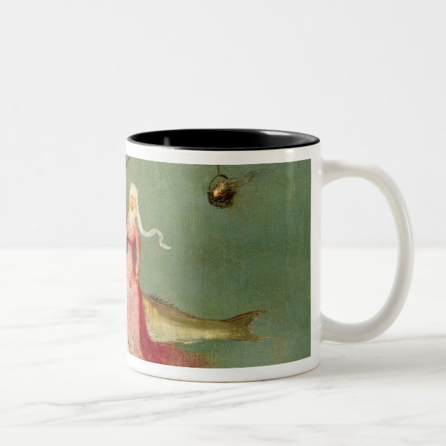 The Temptation of St. Anthony 2 Two-Tone Coffee Mug (Right)