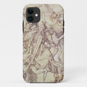 The Temptation of St. Anthony (engraving) iPhone 11 Case