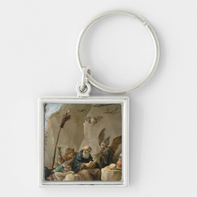 The Temptation of St. Anthony Key Ring (Front)