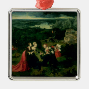 The Temptation of St. Anthony Metal Ornament