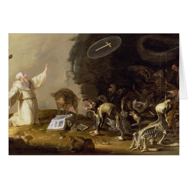 The Temptation of St. Anthony (panel) (Front Horizontal)