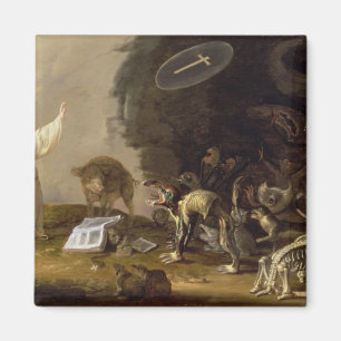 The Temptation of St. Anthony (panel) Magnet