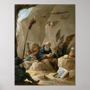 The Temptation of St. Anthony Poster
