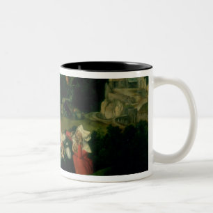 The Temptation of St. Anthony Two-Tone Coffee Mug