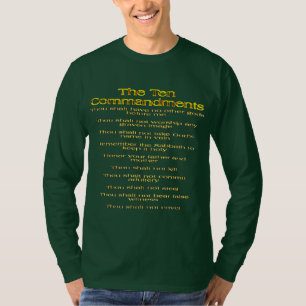The Ten Commandments 01 T-Shirt