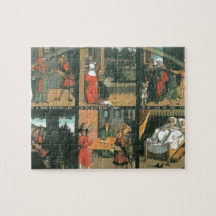 The Ten Commandments by Lucas Cranach the Elder Jigsaw Puzzle