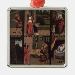 The Ten Commandments Metal Tree Decoration