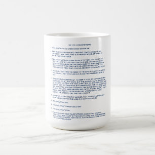 The Ten Commandments / Mug