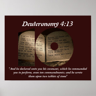 The Ten Commandments Poster