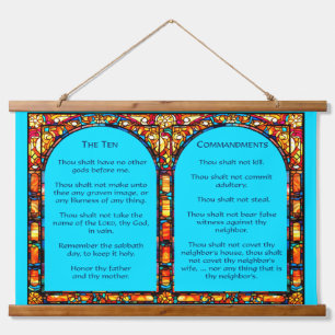 The Ten Commandments Tapestry