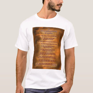The Ten Commdments of Euchre T-Shirt